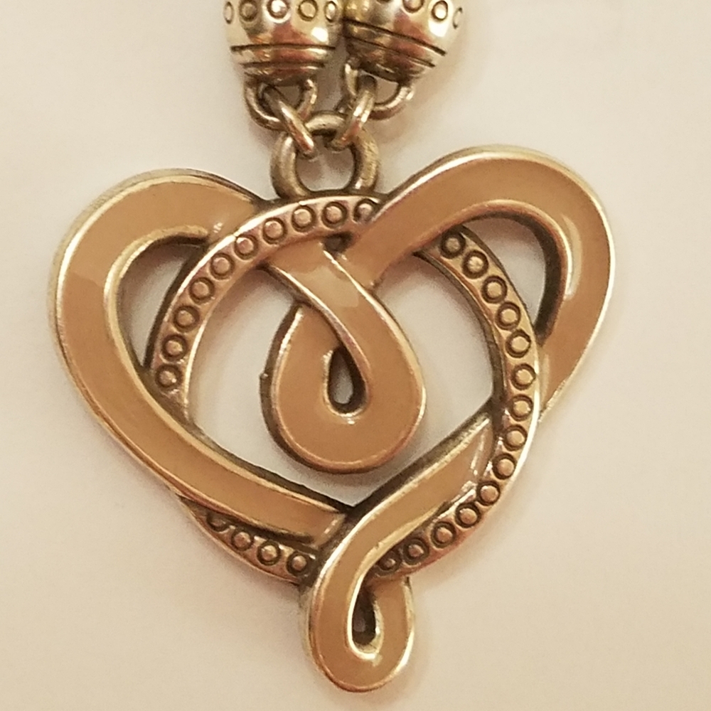 Brighton preowned heart necklace